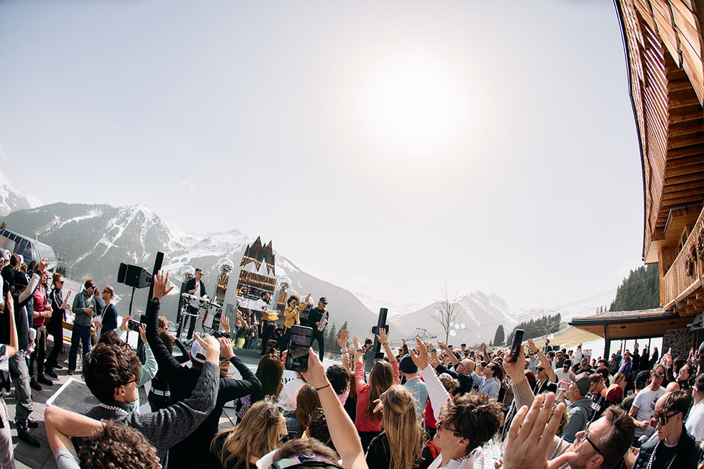 Jazz festival in het Oostenrijkse Saalbach