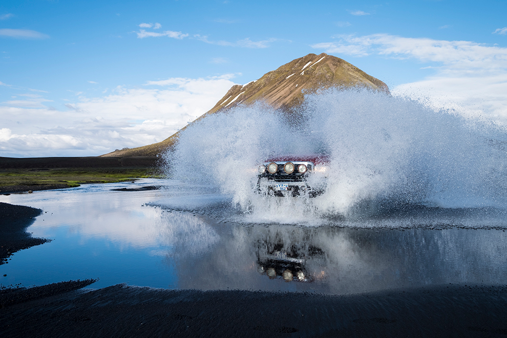 Avontuurlijke route door Off grid IJsland