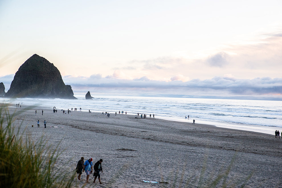 Rotsen van Cannon Beach, VS