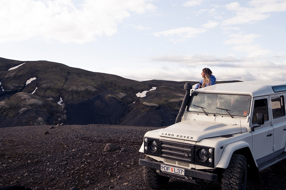 Blogger Veerle ontdekt IJsland vanuit avontuurlijke Jeep