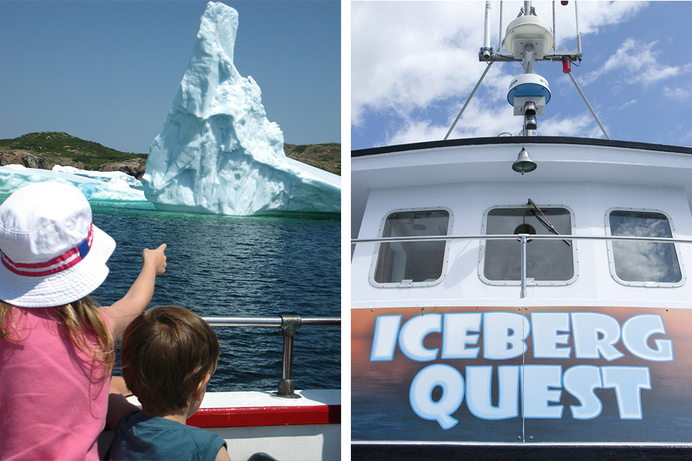 Iceberg quest boot in Canada