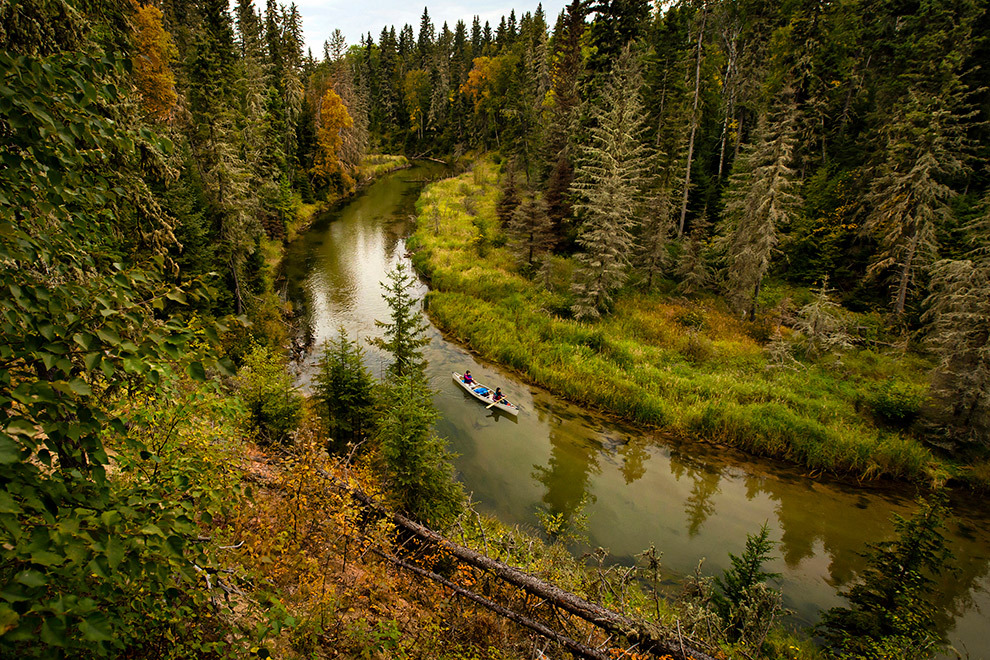 Kanoën in Prince Albert National Park