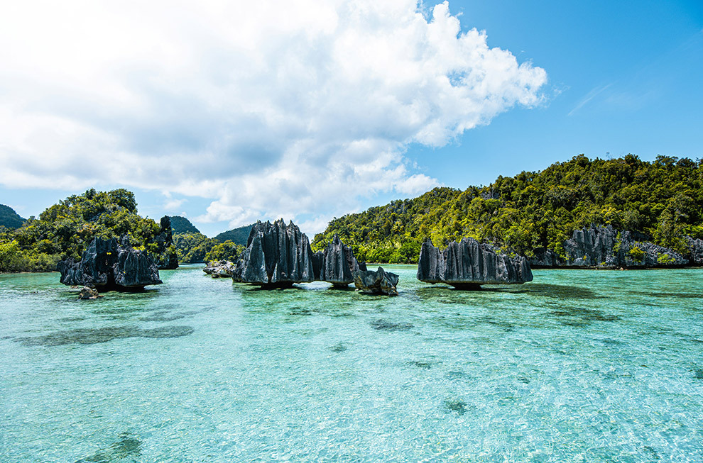 Raja Ampat in Indonesië