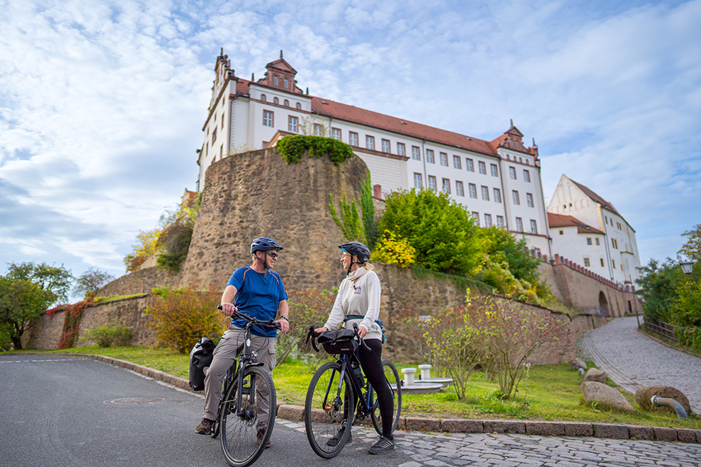 Reis in de tijd bij Kasteel Colditz in Duitsland