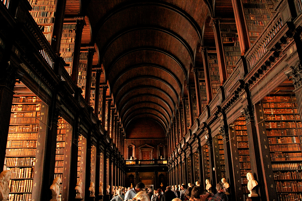 Mooiste bibliotheek Dublin en de wereld