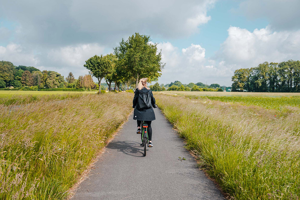 Fietsen in het Nederrijn gebied