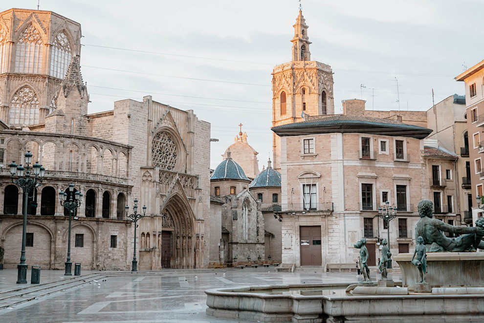 Golden hour in Valencia