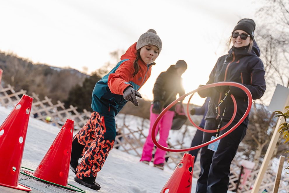 Kinderen bij Nordic Park Experience