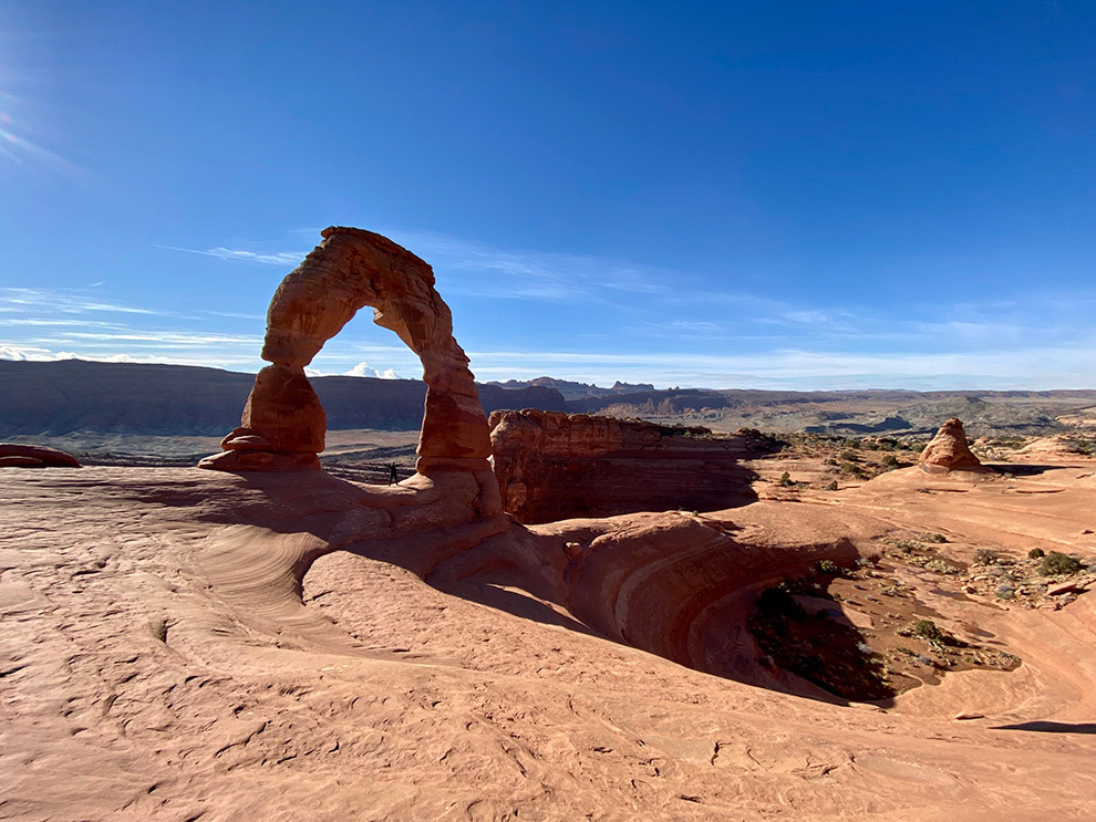 Arches National Park in de VS.