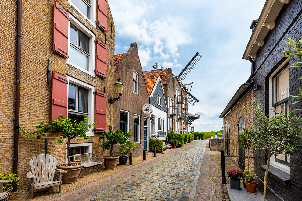 Het pittoreske Willemstad in Brabant
