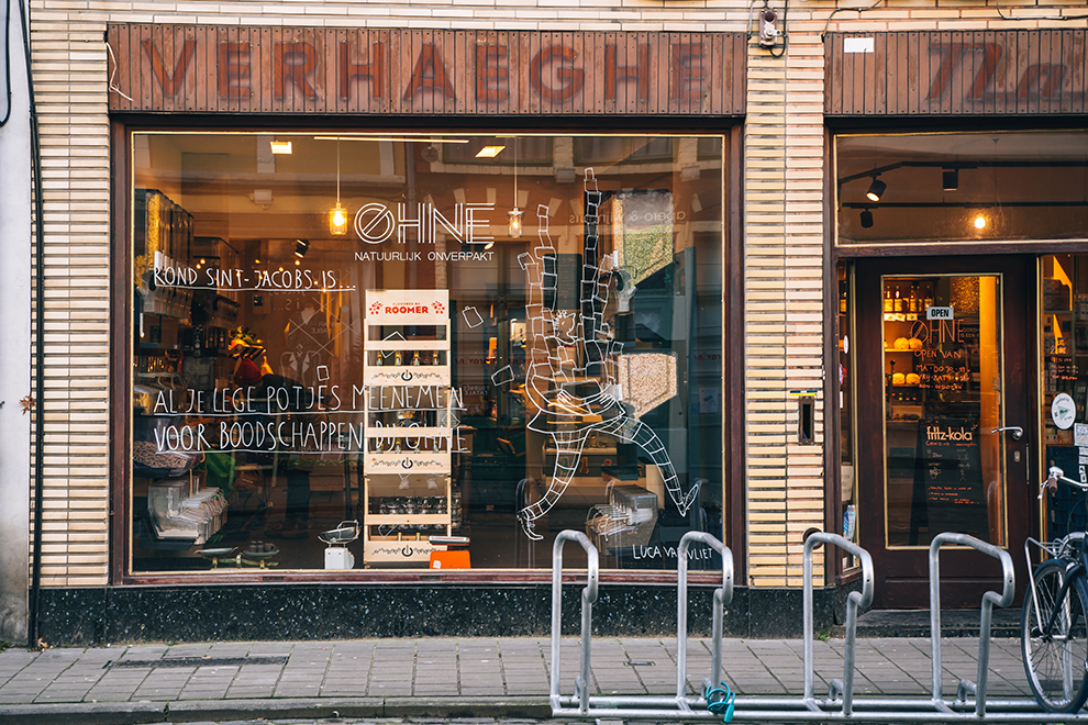 Duurzame winkel Ohne in Gent