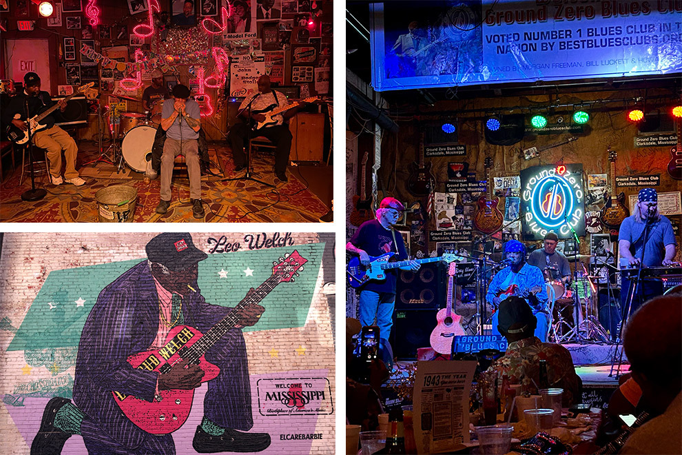 Muzikale tour in Clarksdale, VS