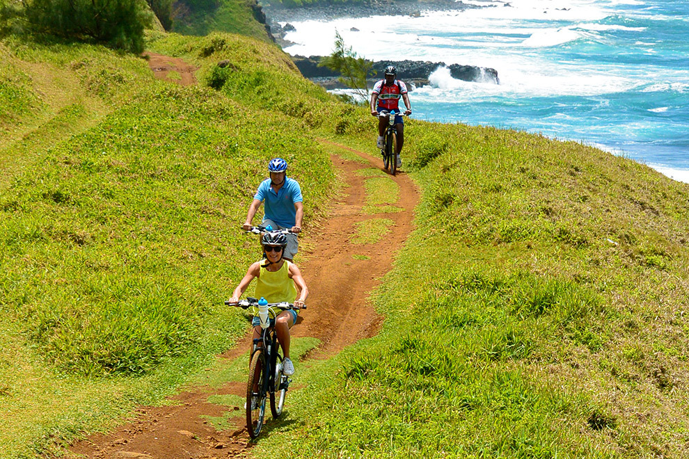 Avontuurlijke e-mountainbiken in Mauritius