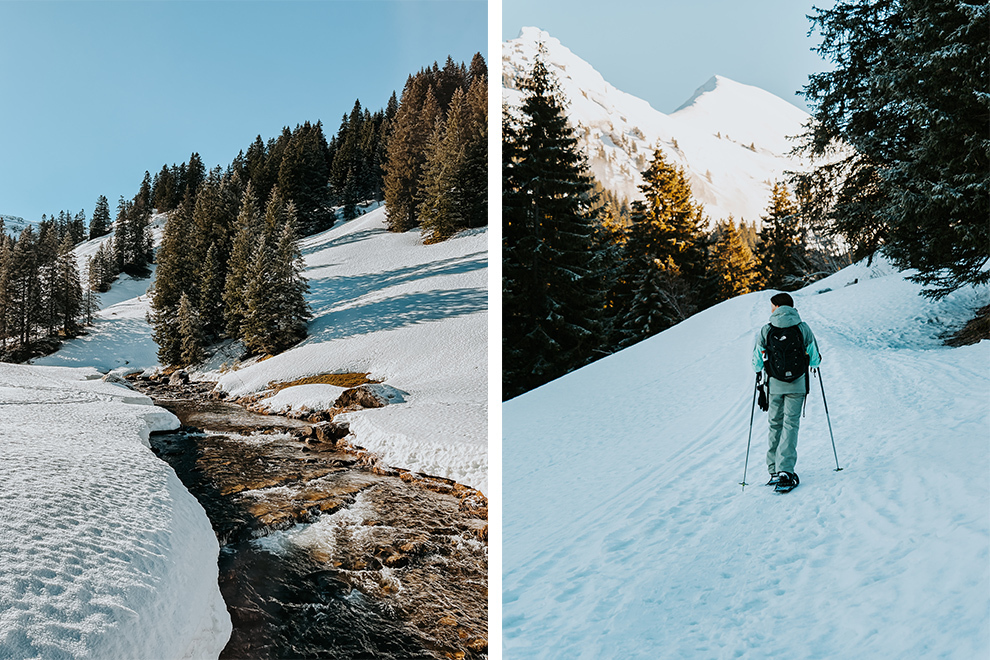 Hike langs watervallen in Oostenrijk