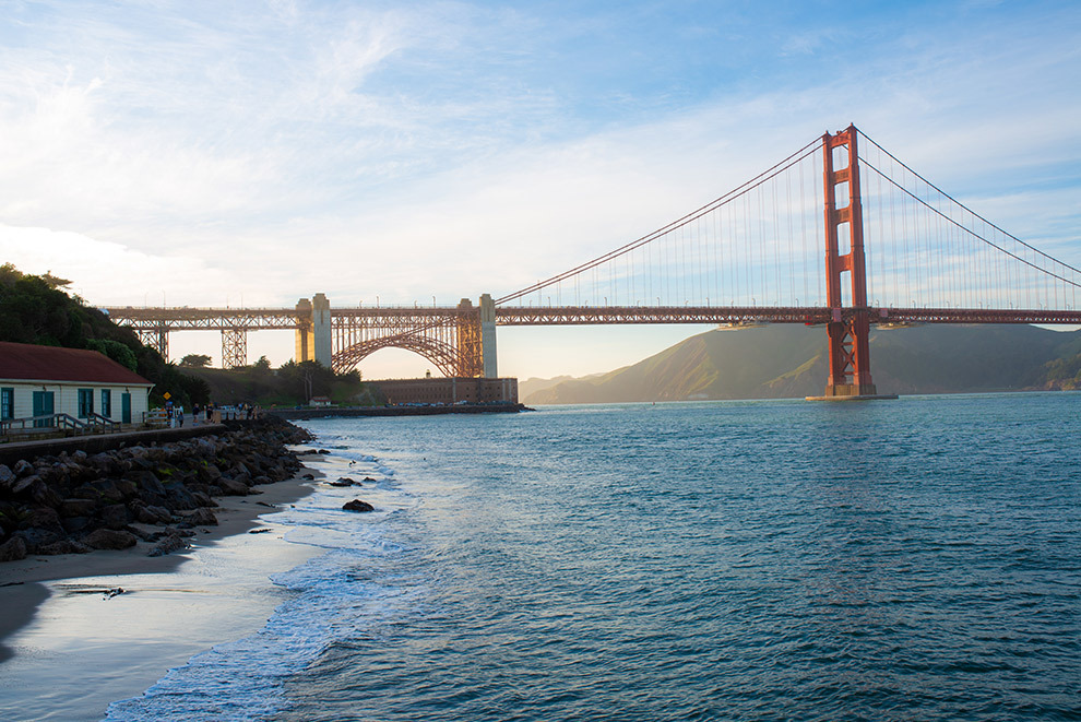 Golden Gate Bridge in San Francisco