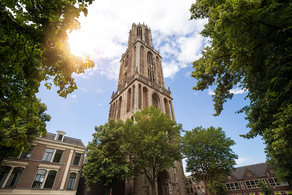 Imposante Domtoren in Utrecht