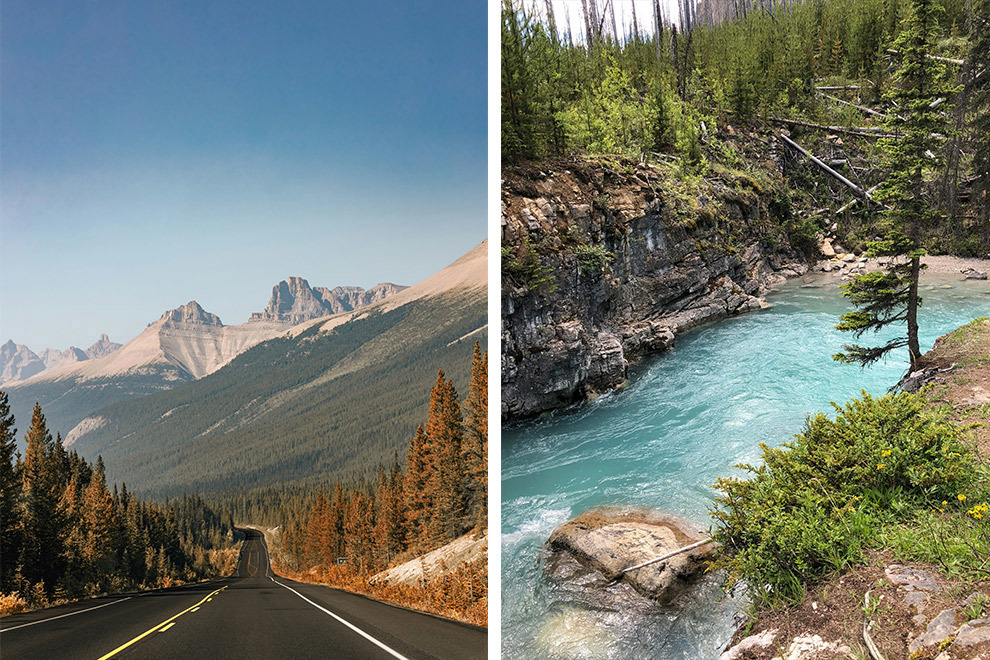 Kootenay National Park in Canada