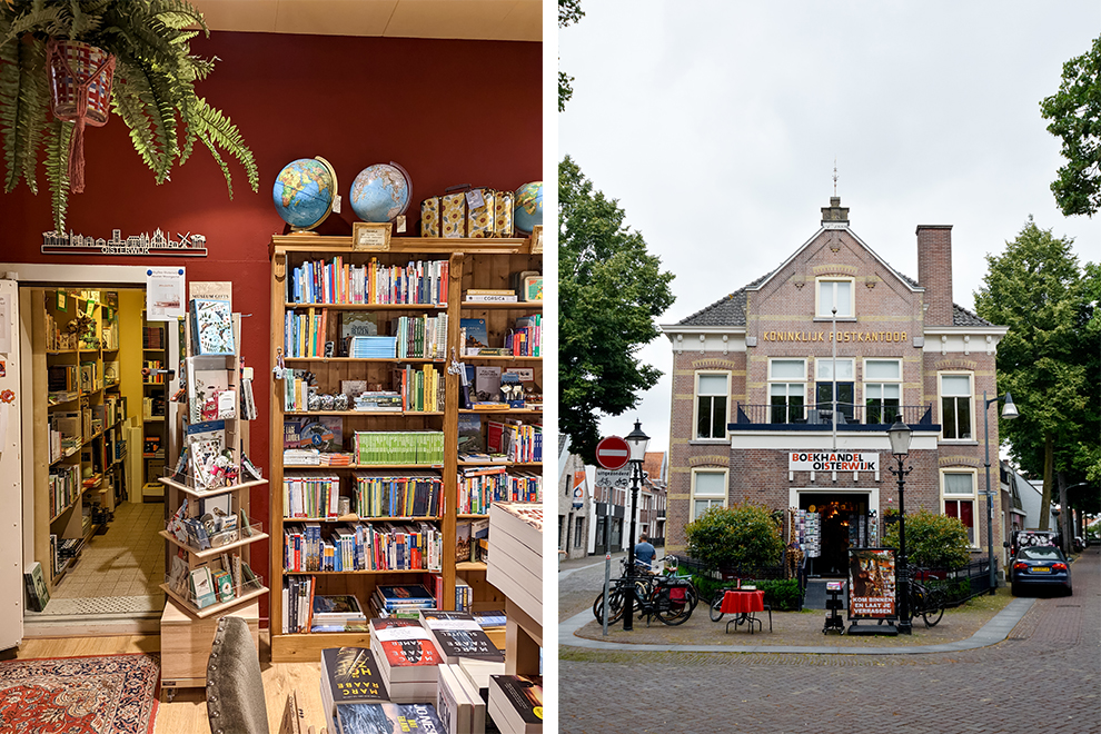 Interieur en exterieur Boekhandel Oisterwijk