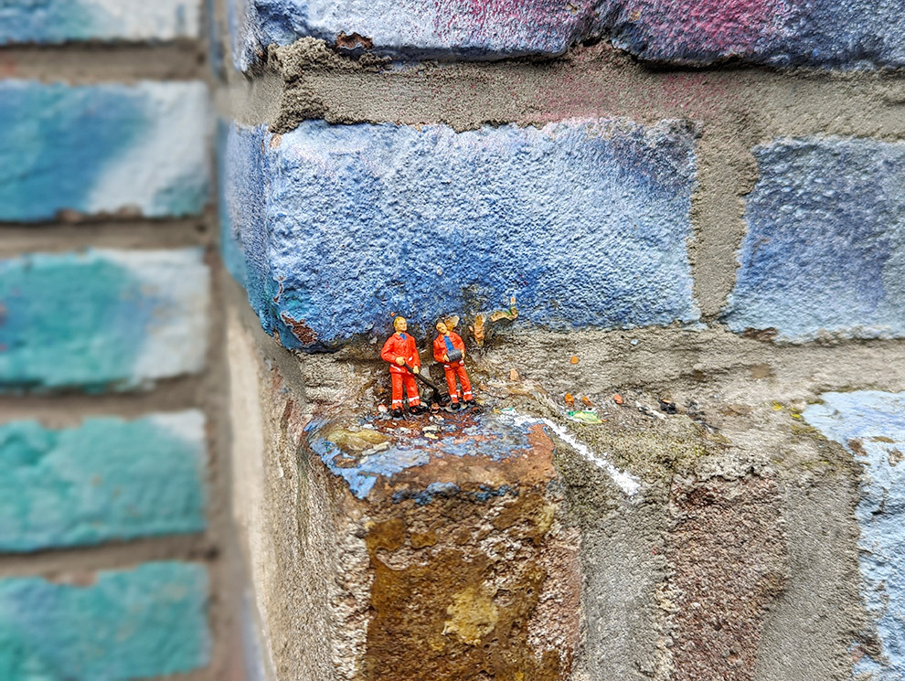 Miniature People Route in Leeuwarden