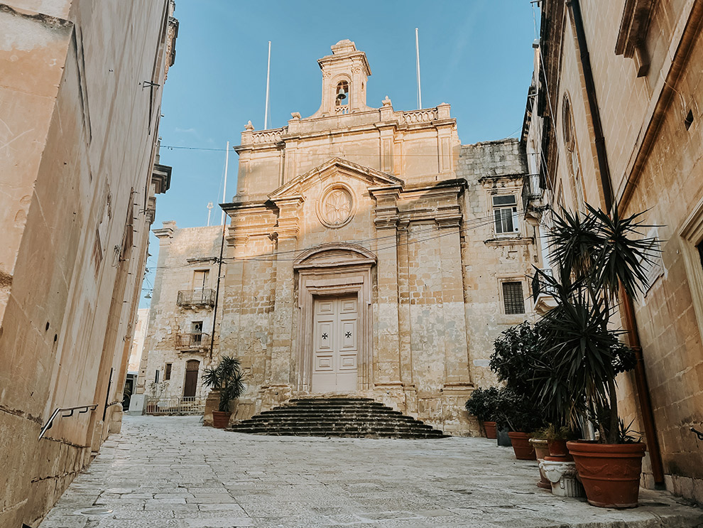 Stadje Vittoriosa van de Three Cities in Malta
