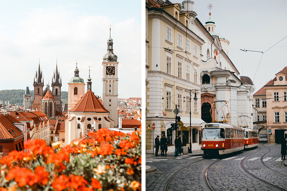 Foto's van de kleurrijke sfeervolle stad Praag