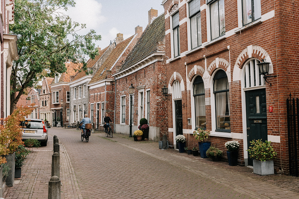 Vrolijke straatjes in Appingedam, Groningen