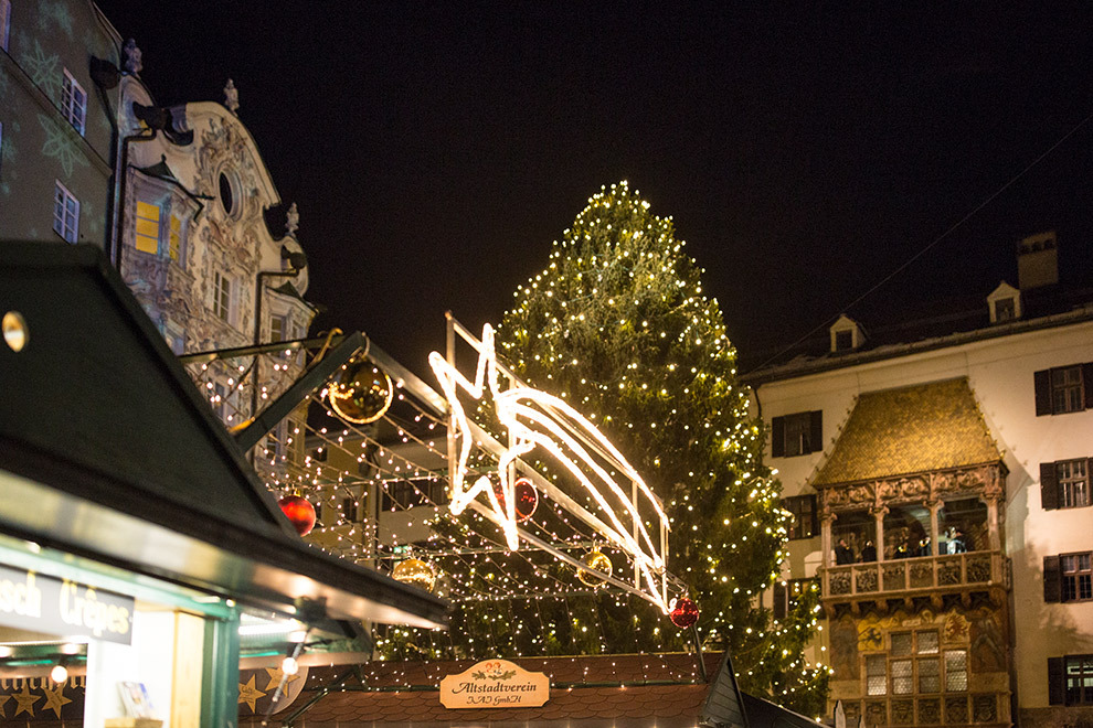 Authenthieke Altstadt Kerstmarkt in Innsbruck