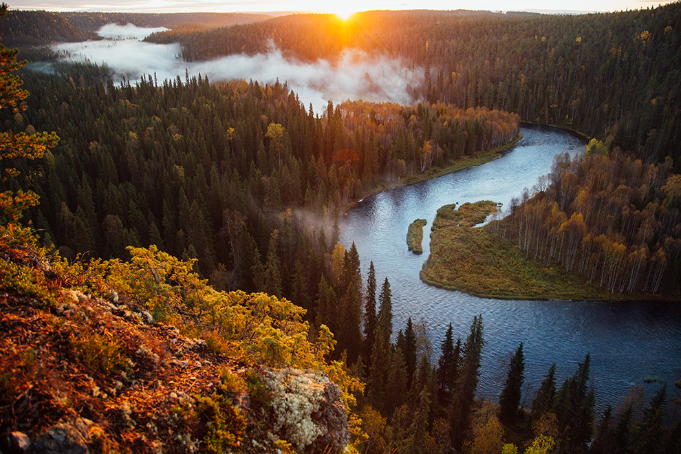 Veelzijdige natuur in Fins Lapland