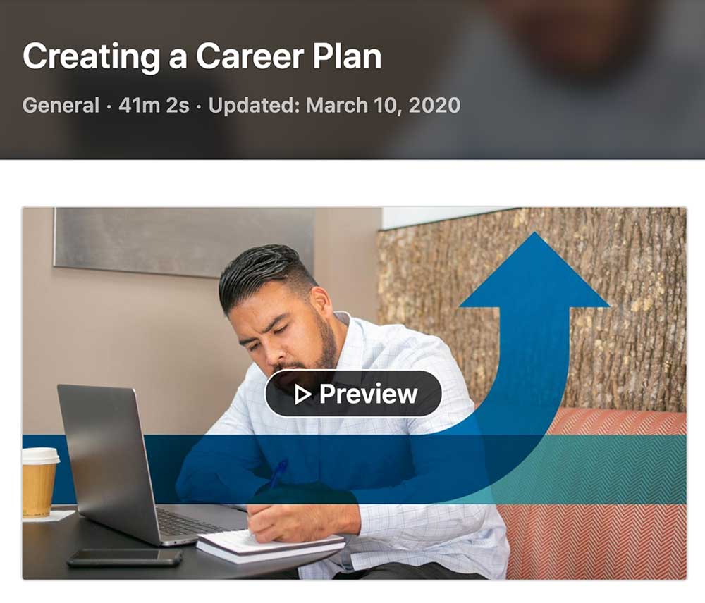Linkedin Learning Career Online Course