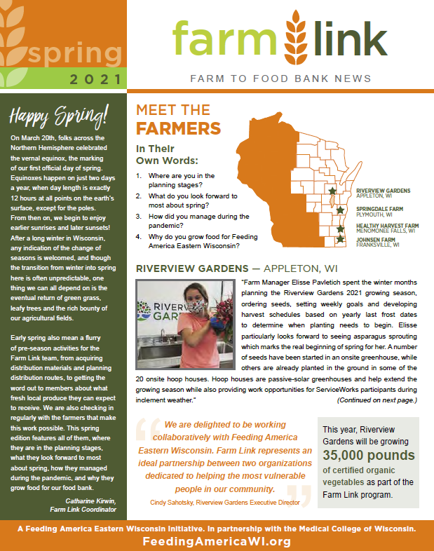 Feeding America Newsletter