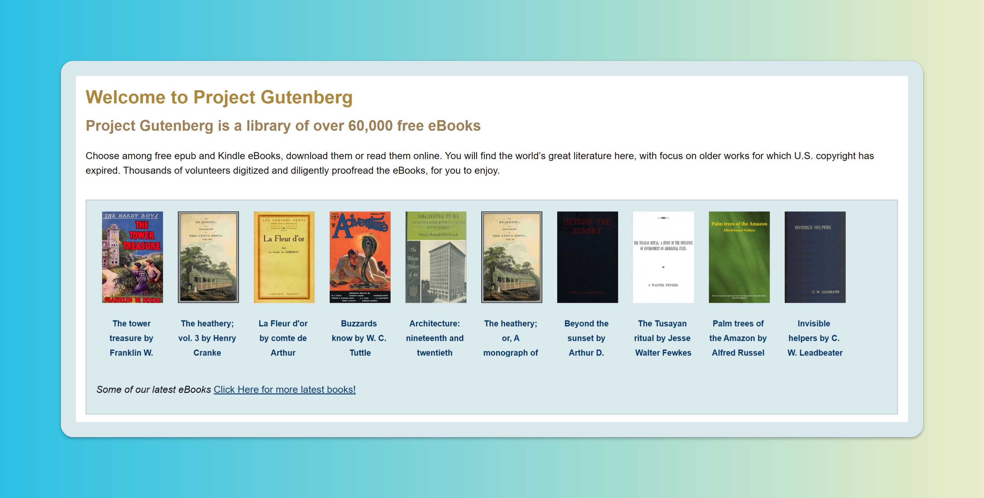 Project Gutenberg